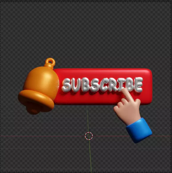 Social Media 3d Icon Pack 3D model_120