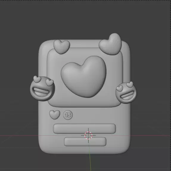 Social Media 3d Icon Pack 3D model_67