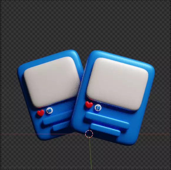 Social Media 3d Icon Pack 3D model_42