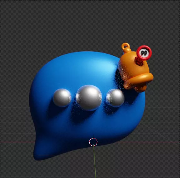 Social Media 3d Icon Pack 3D model_19