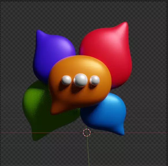 Social Media 3d Icon Pack 3D model_116