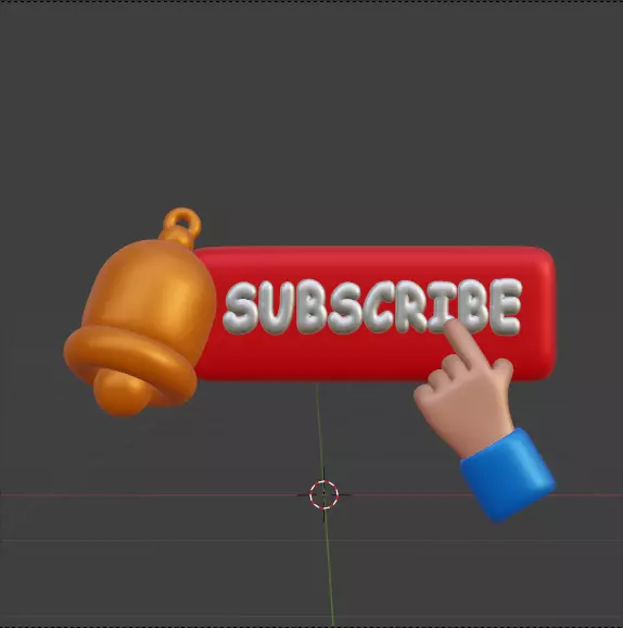 Social Media 3d Icon Pack 3D model_119