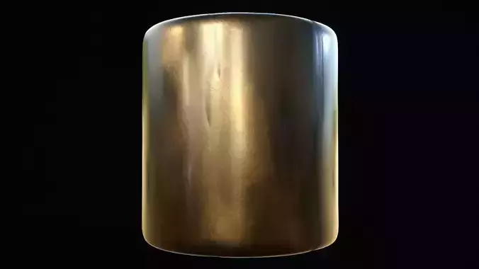 Antique Brushed Bronze Metal Substance PBR Material and Textures Texture
