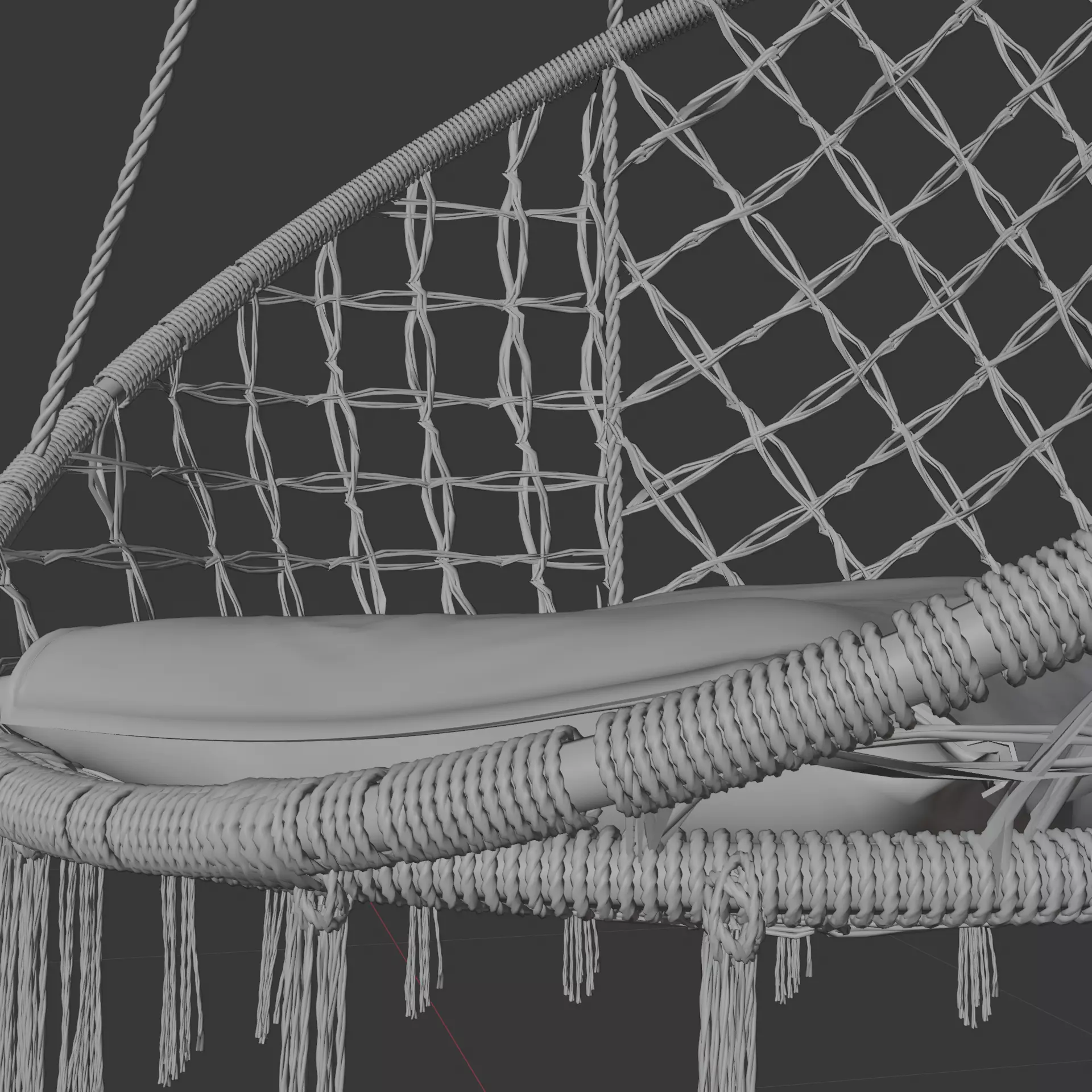 Hanging Chair 3D model_2