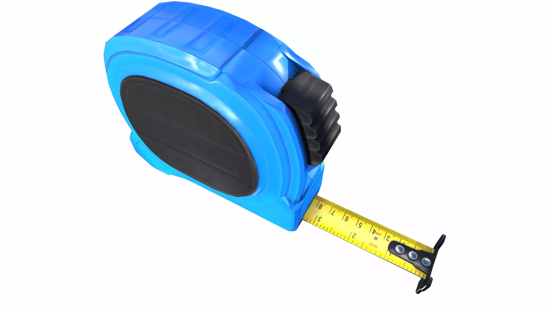Tape Measure Low Poly Low-poly 3D model_20