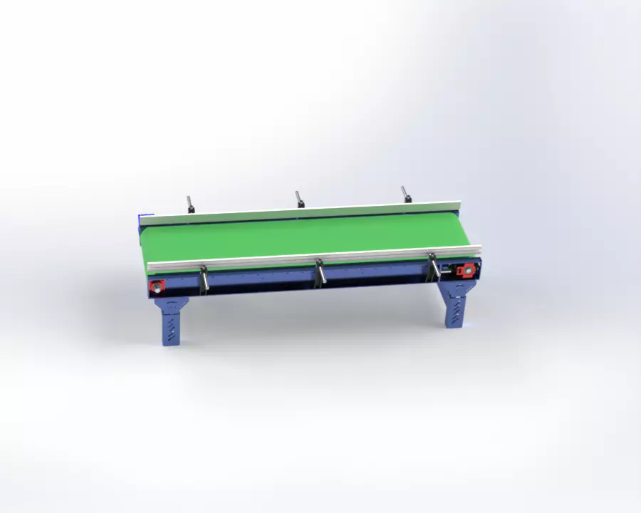 3D CAD Model of a Conveyor Belt 3D model_3