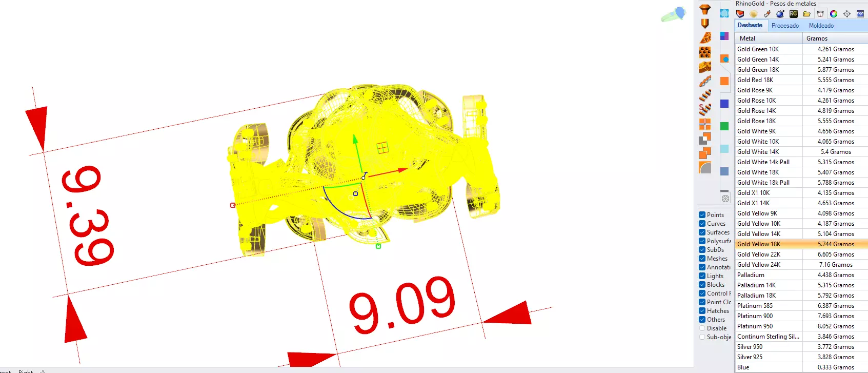 Rose Crown Ring Elegance in Full Flower 3D print model_3