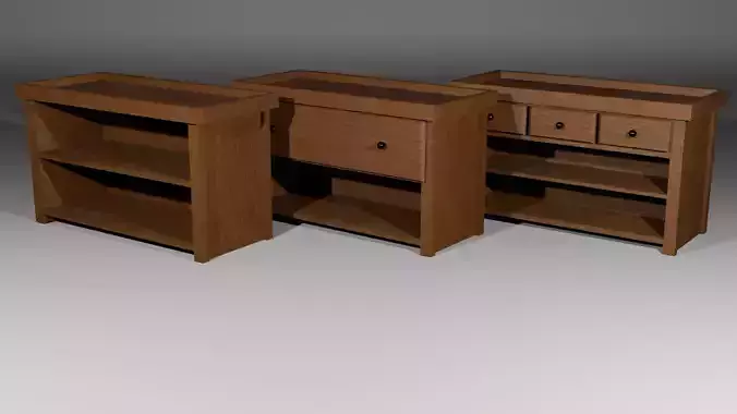 3D Changing Table Pack Nursery Furniture Set