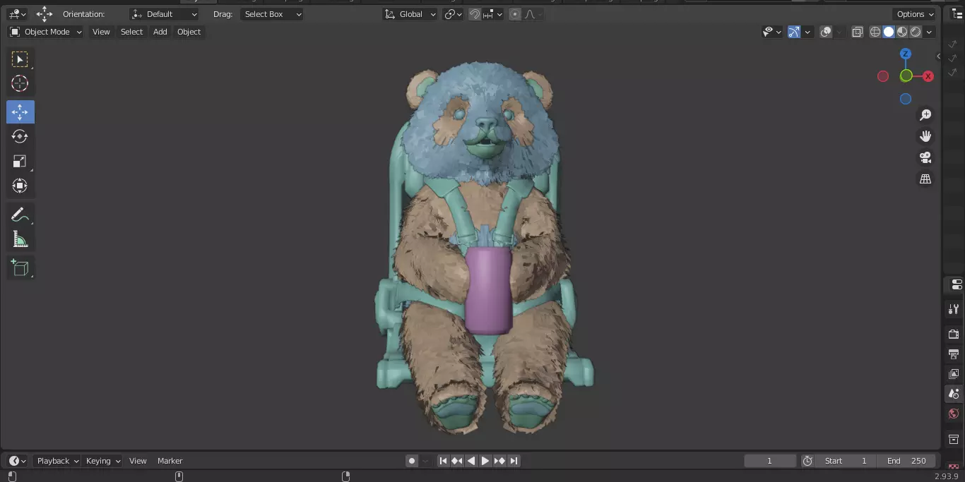 The First Descendant Back 3D model_18