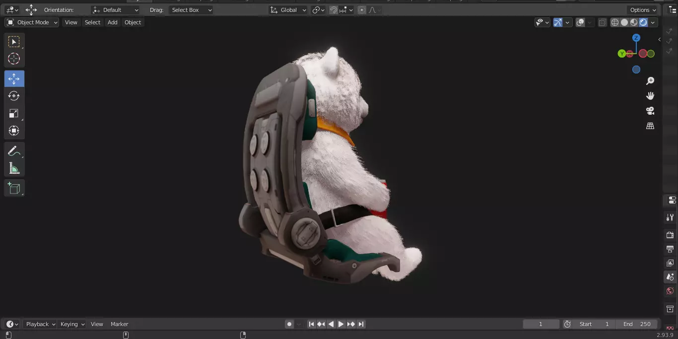 The First Descendant Back 3D model_40