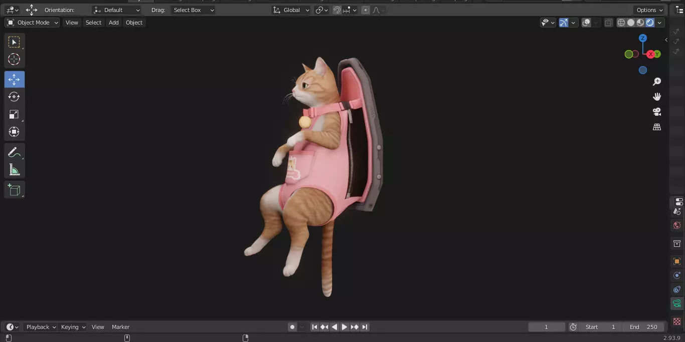 The First Descendant Back 3D model_48