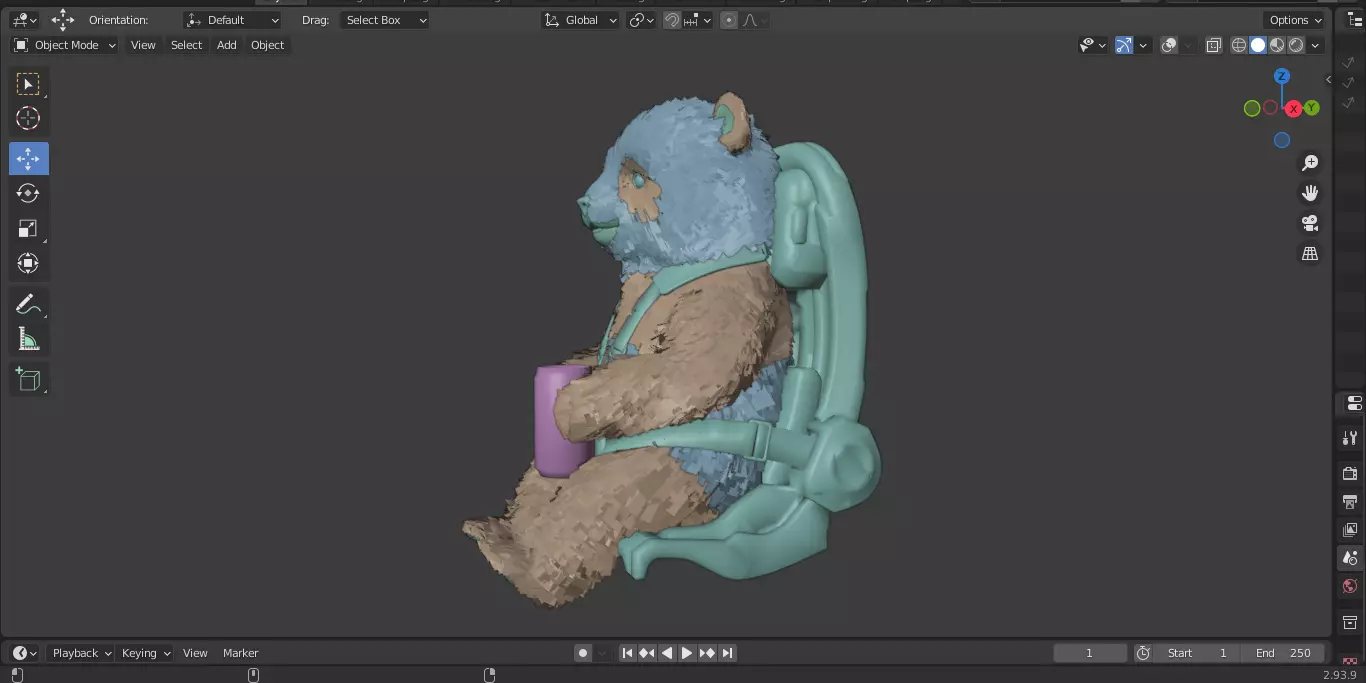 The First Descendant Back 3D model_19