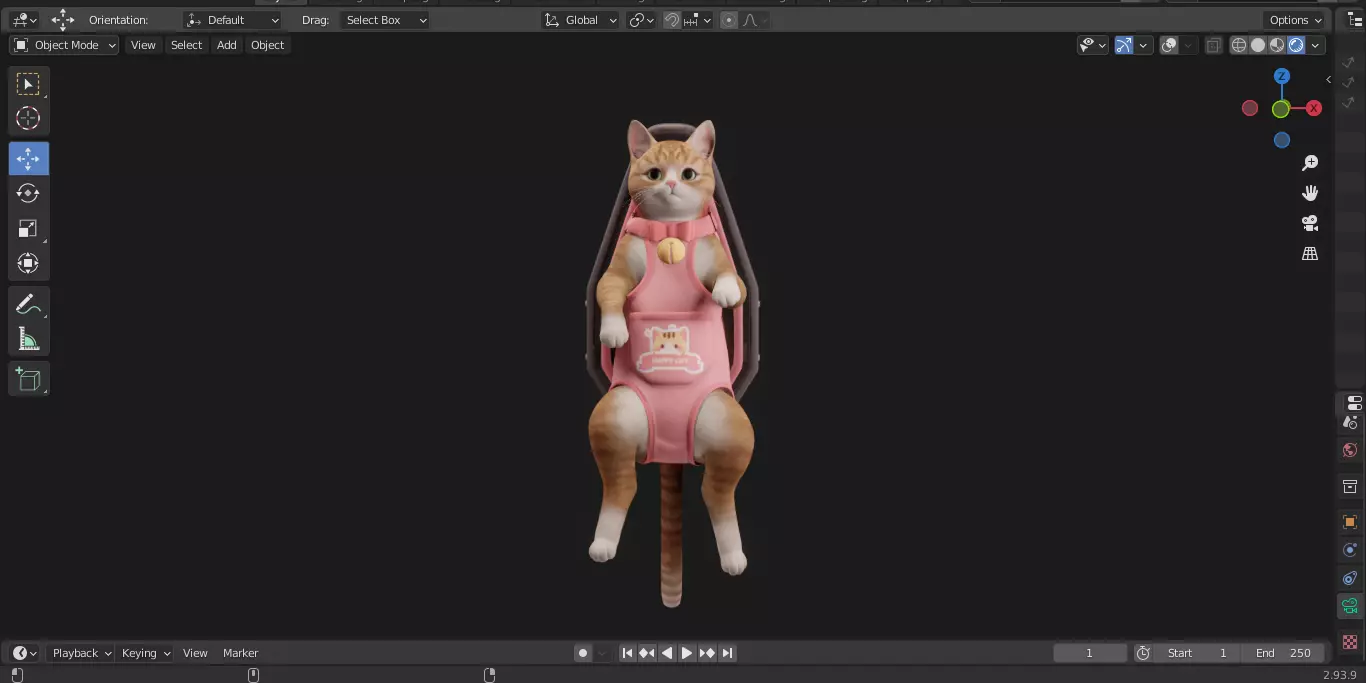 The First Descendant Back 3D model_44