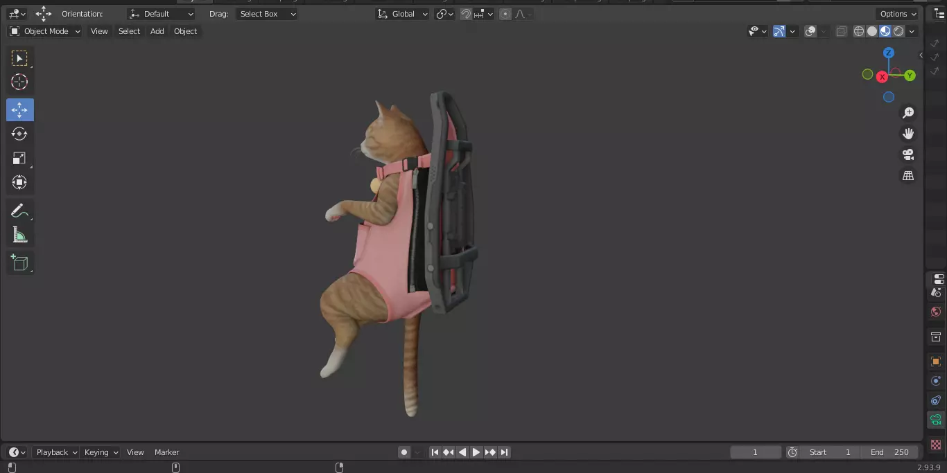 The First Descendant Back 3D model_16