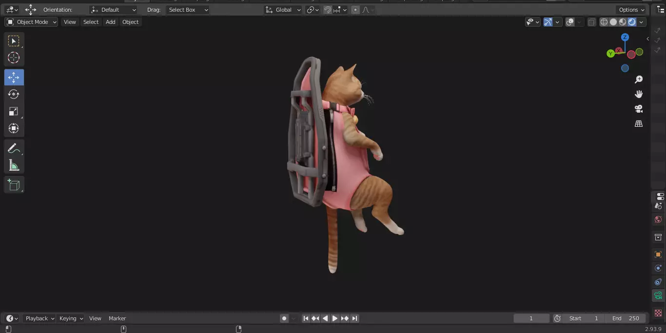 The First Descendant Back 3D model_15