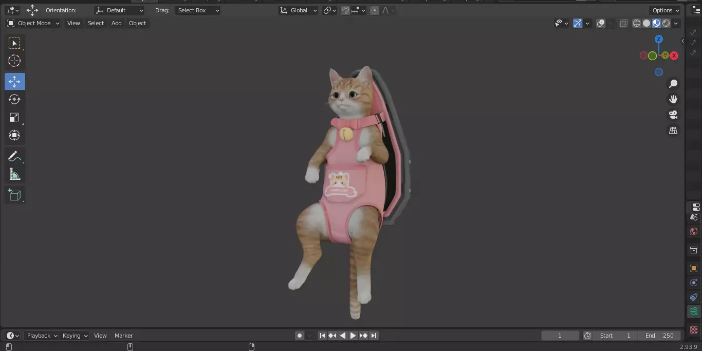 The First Descendant Back 3D model_31