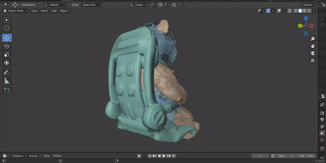 The First Descendant Back 3D model_3