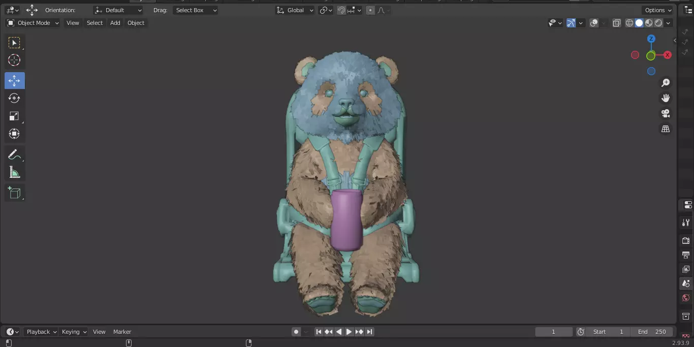 The First Descendant Back 3D model_9