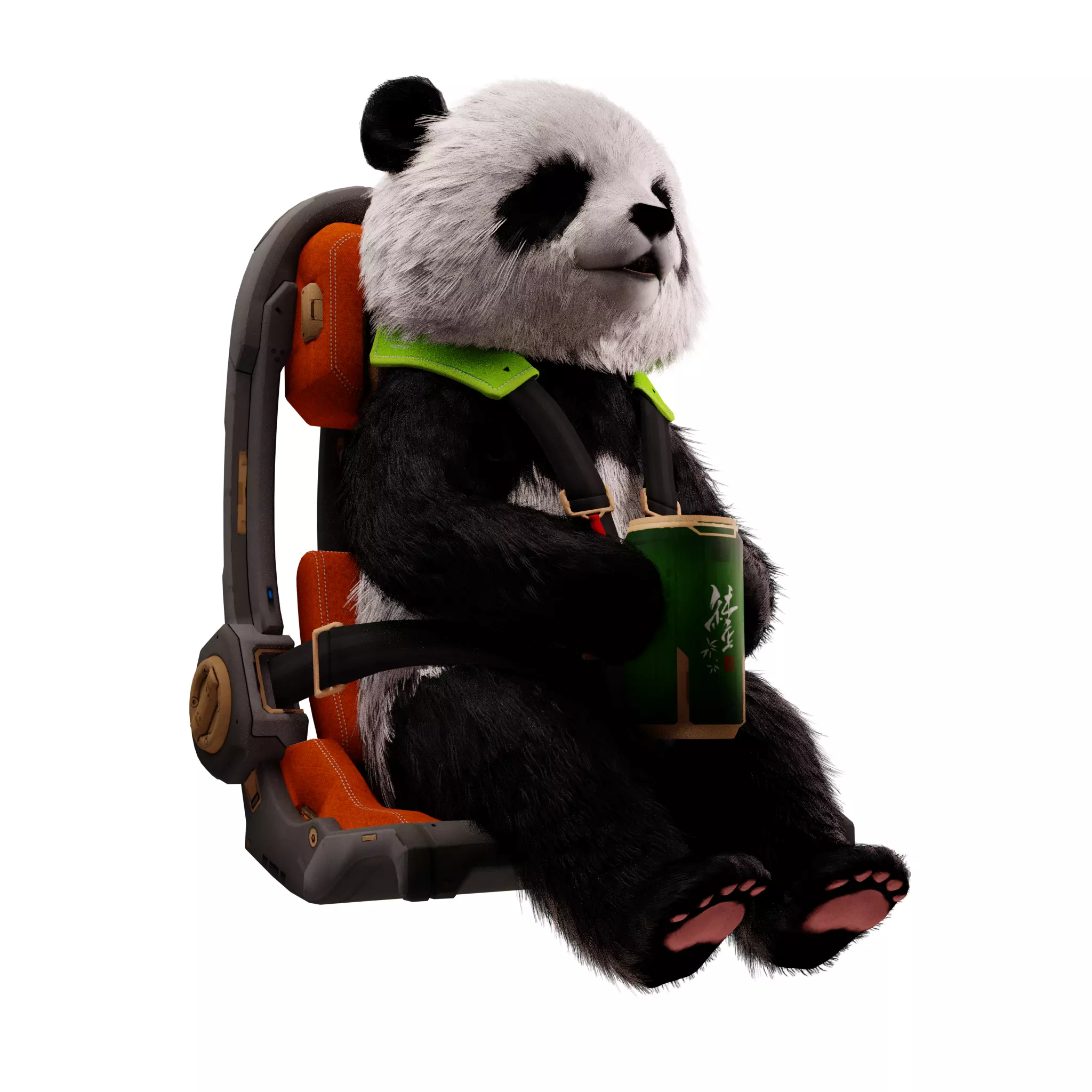 The First Descendant Back 3D model_55