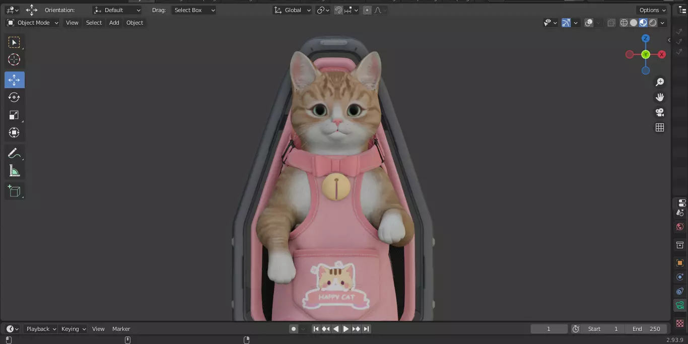 The First Descendant Back 3D model_33