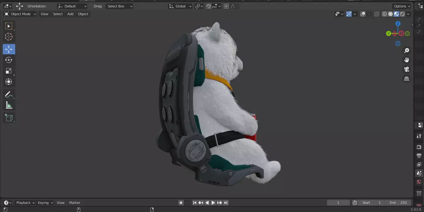 The First Descendant Back 3D model_25