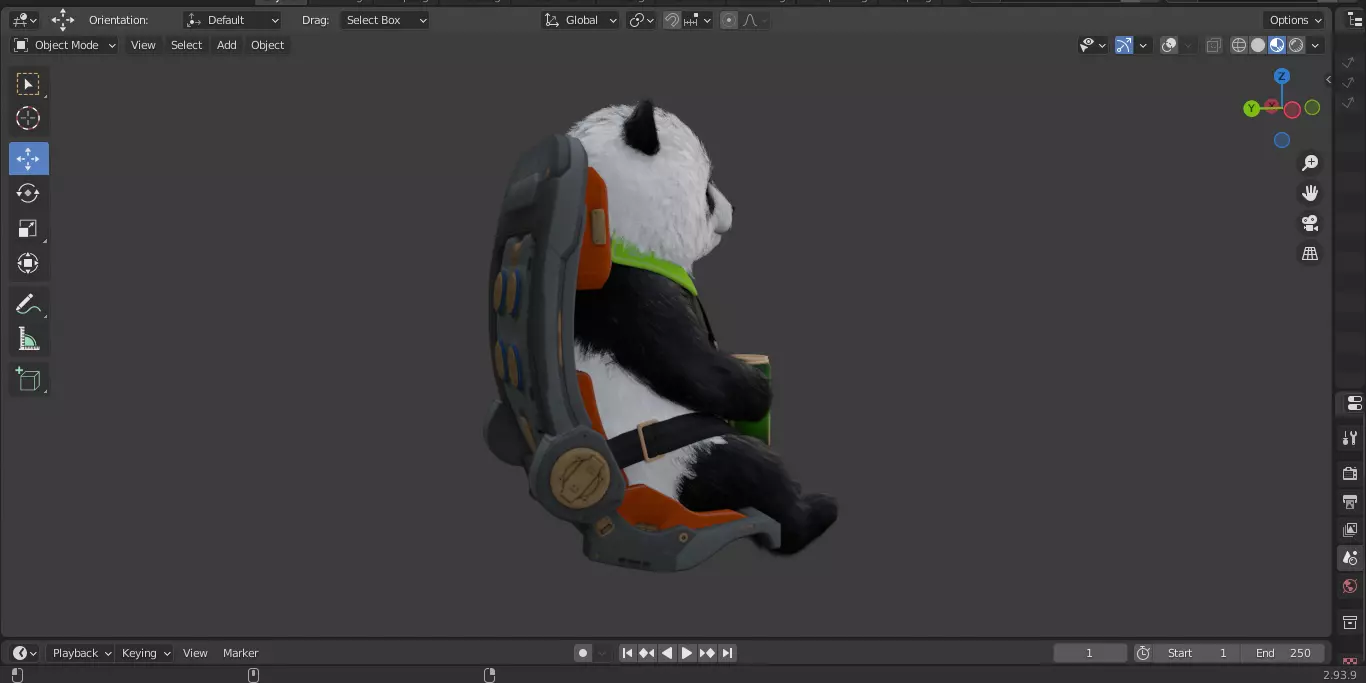 The First Descendant Back 3D model_20