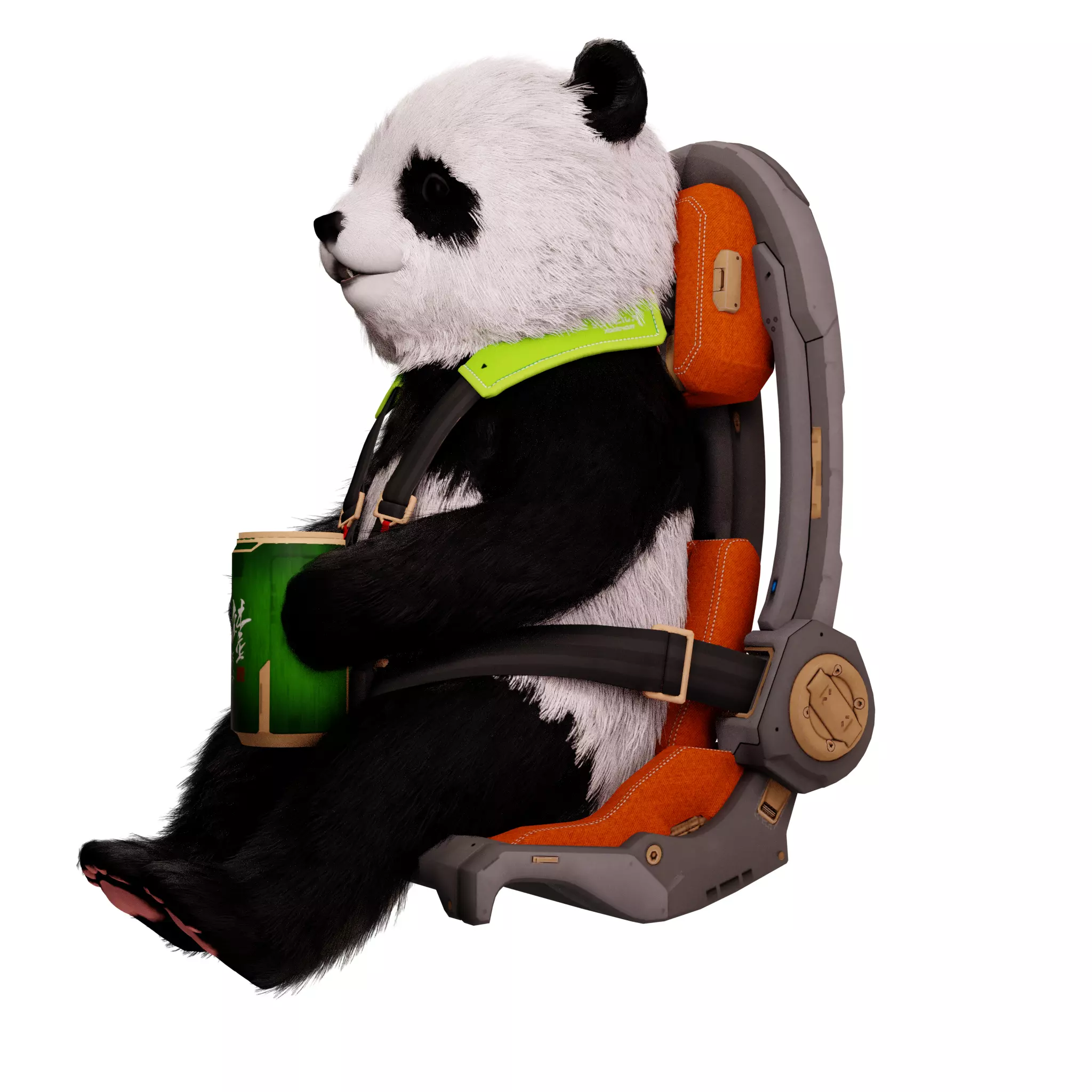 The First Descendant Back 3D model_56