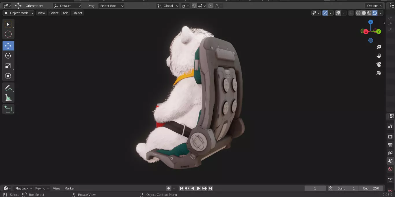 The First Descendant Back 3D model_24