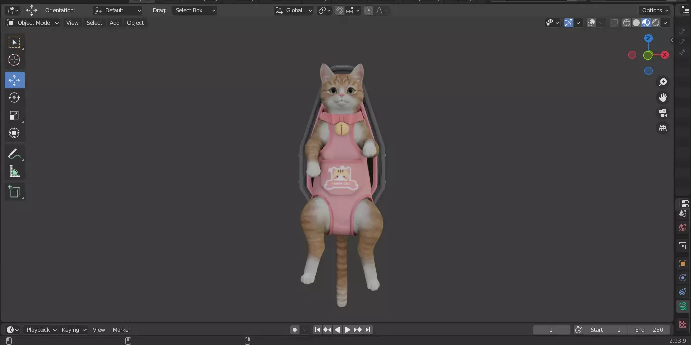 The First Descendant Back 3D model_36