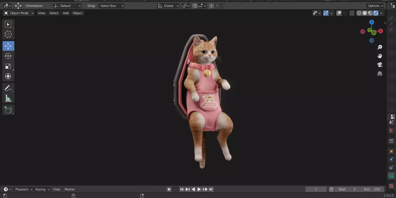 The First Descendant Back 3D model_12