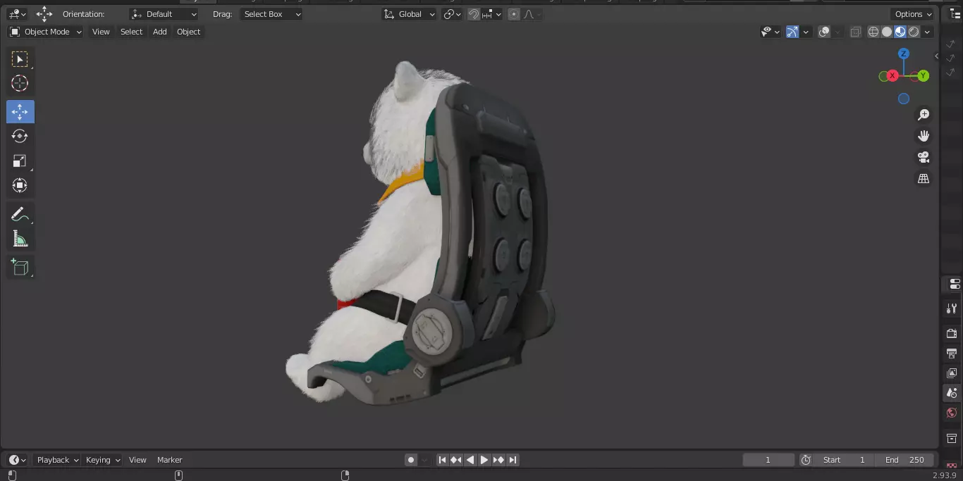 The First Descendant Back 3D model_30