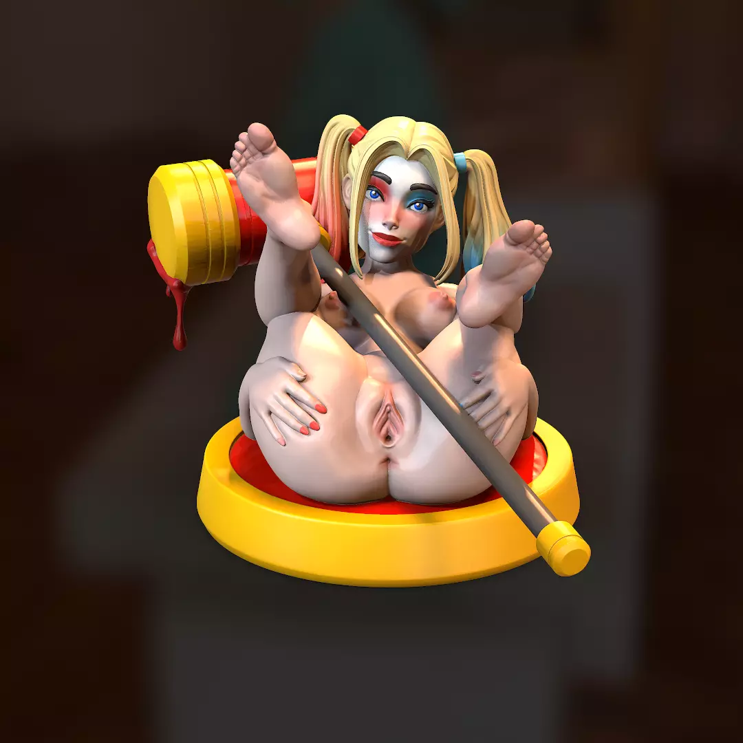 Harley Quinn - 004 3D print model_1