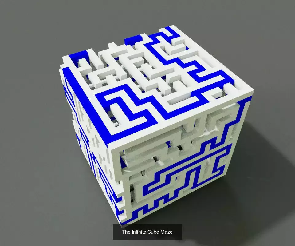 Mazes 3D Model Collection_12