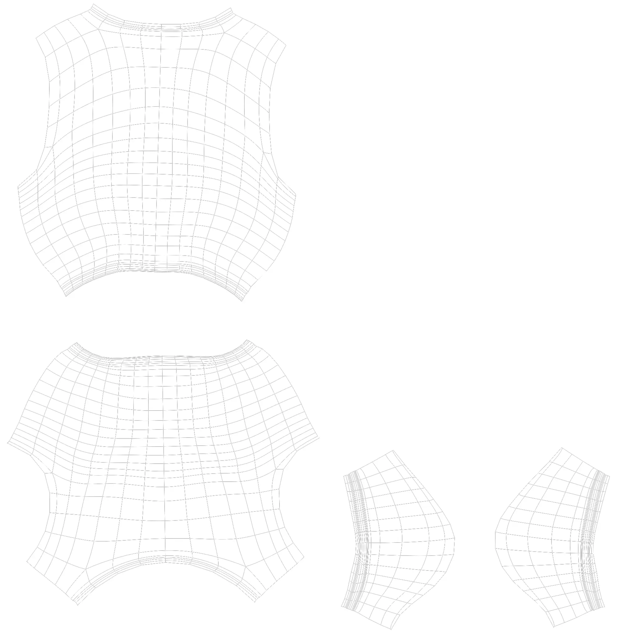 Stylized American Football Player Infected with Virus Rigged 3D 3D model_15