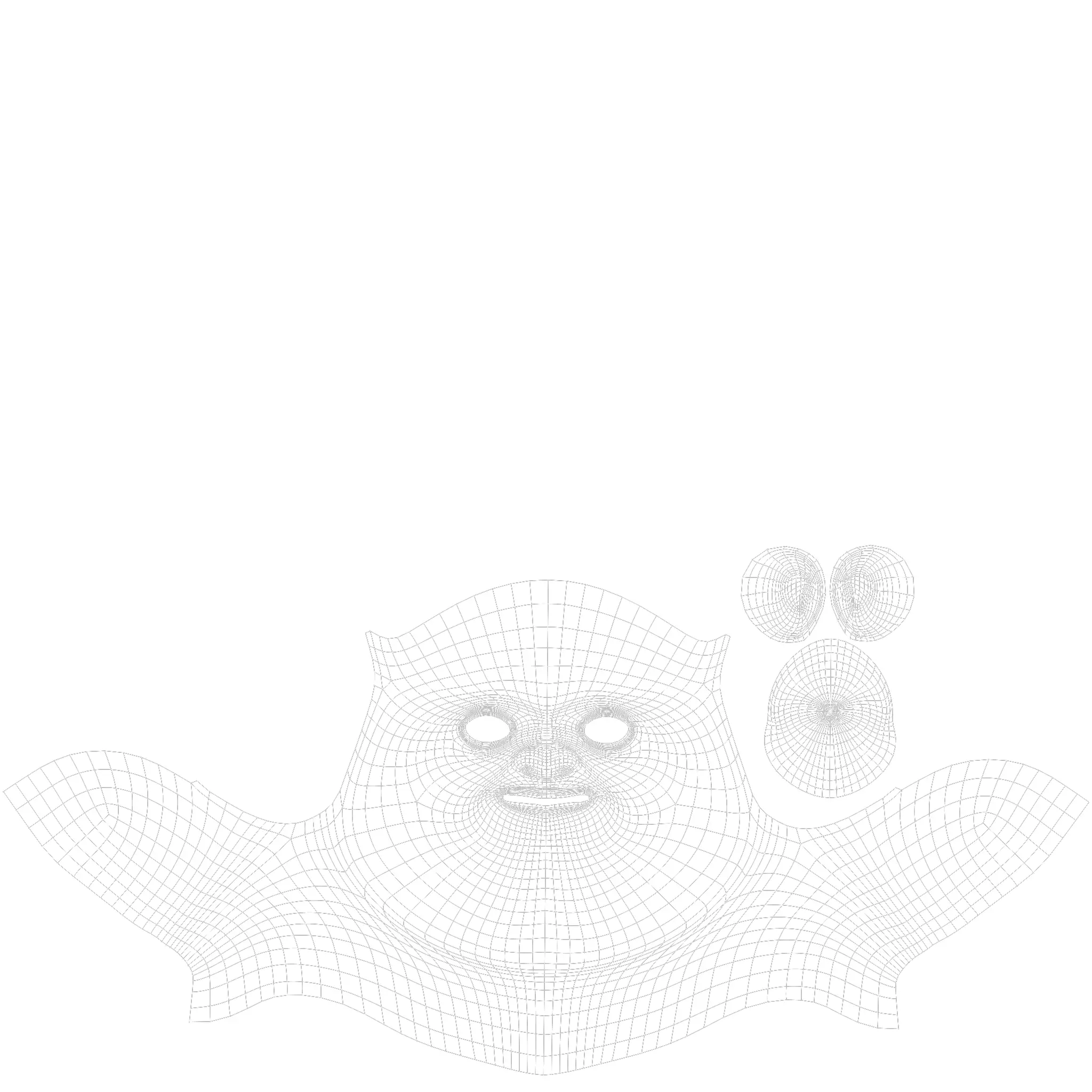 Stylized American Football Player Infected with Virus Rigged 3D 3D model_20