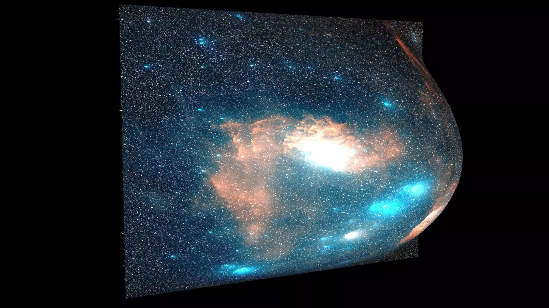 Flaming Star Nebula 3D model_7