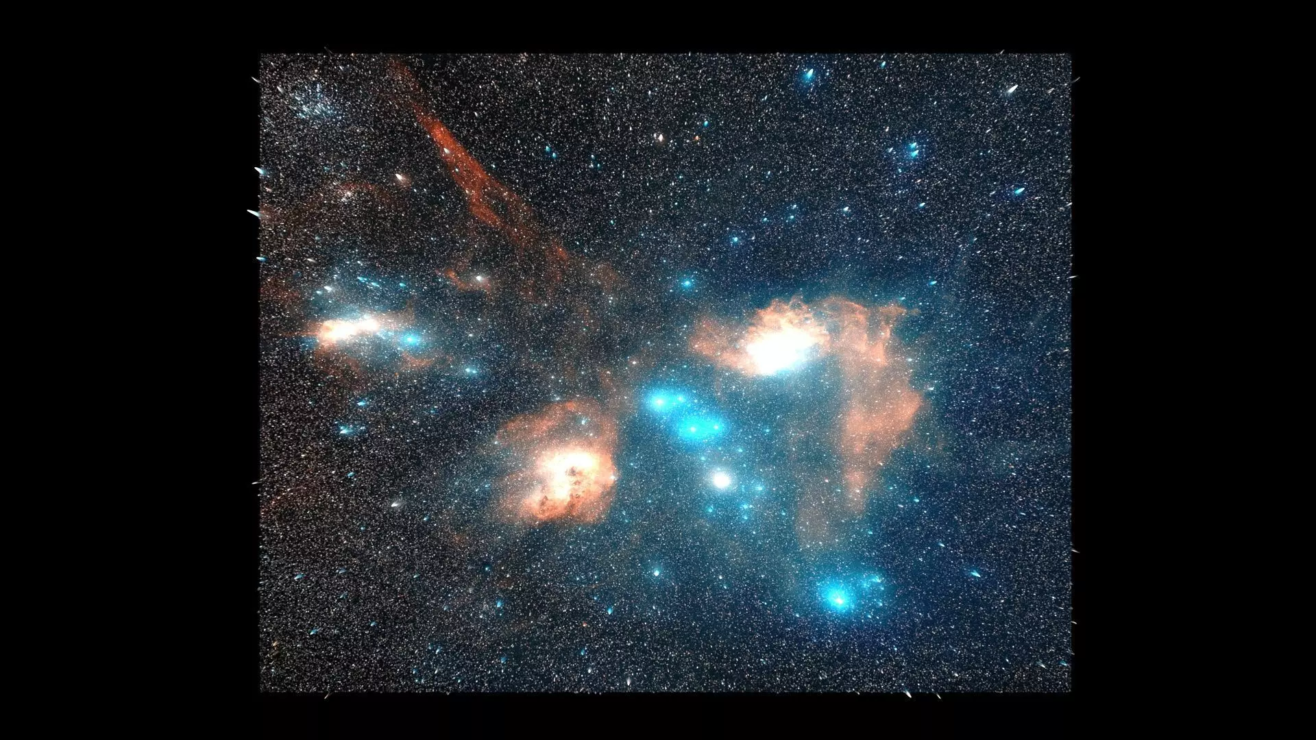 Flaming Star Nebula 3D model_4