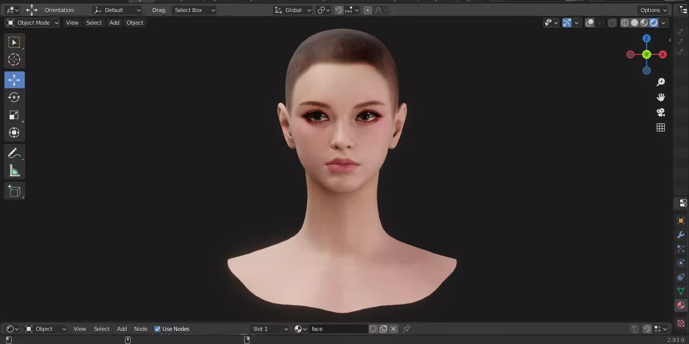 The First Descendant Head Helmets and Hairstyles 3D model_21