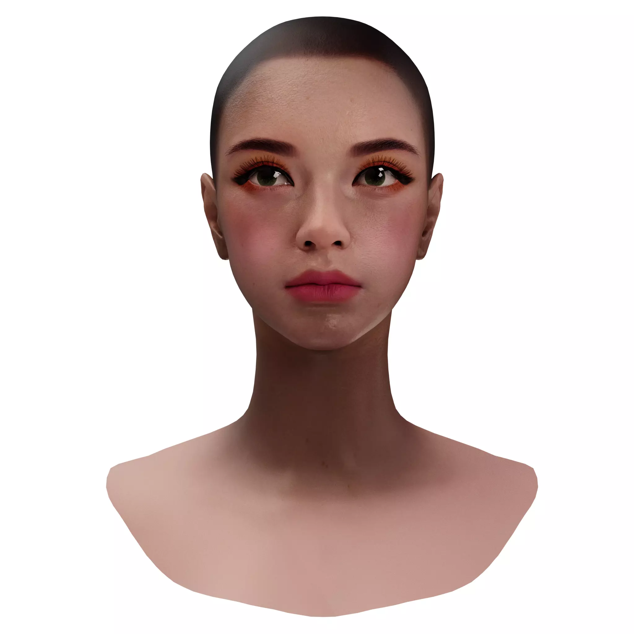 The First Descendant Head Helmets and Hairstyles 3D model_22