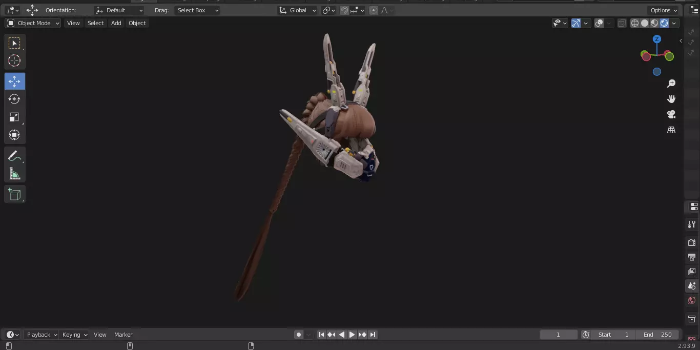 The First Descendant Head Helmets and Hairstyles 3D model_55