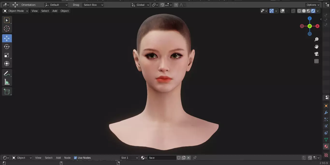 The First Descendant Head Helmets and Hairstyles 3D model_17