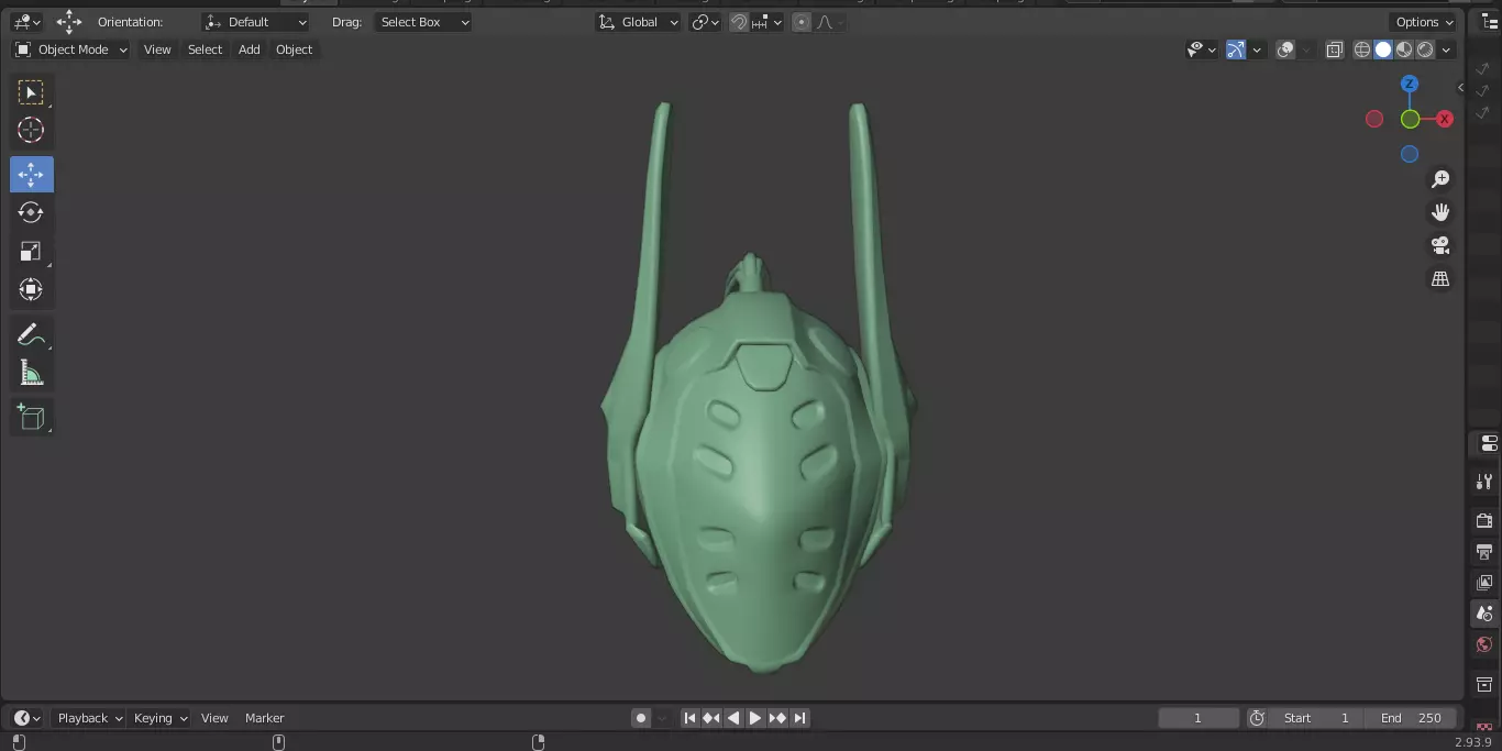 The First Descendant Head Helmets and Hairstyles 3D model_32