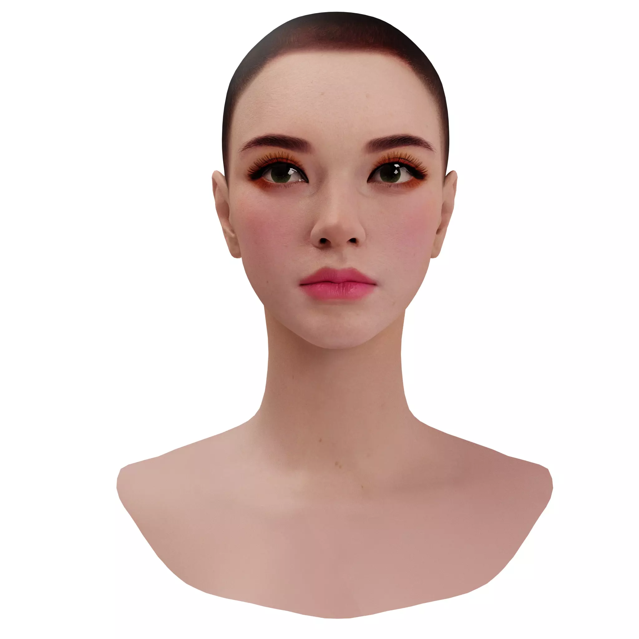 The First Descendant Head Helmets and Hairstyles 3D model_27