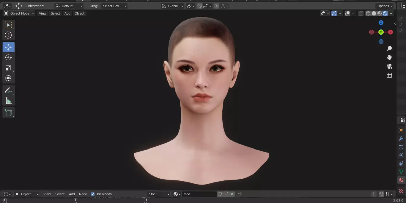 The First Descendant Head Helmets and Hairstyles 3D model_9