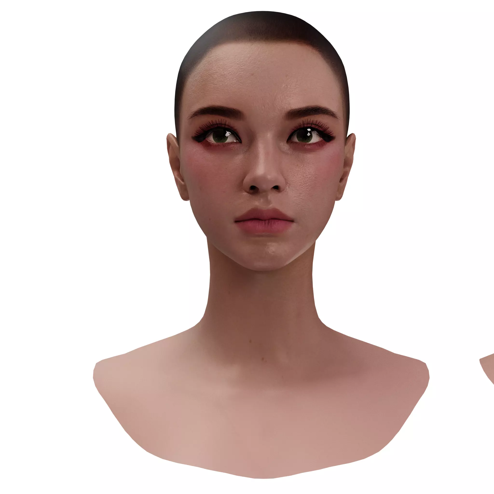 The First Descendant Head Helmets and Hairstyles 3D model_29