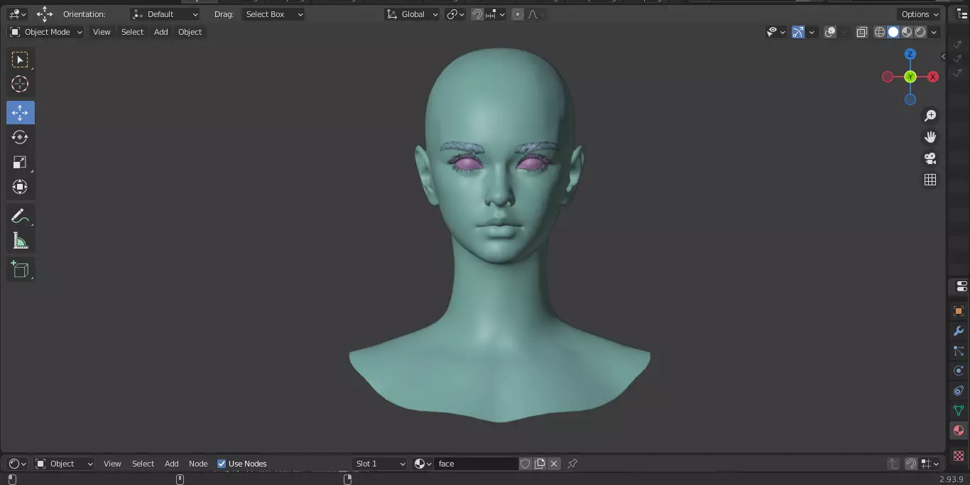 The First Descendant Head Helmets and Hairstyles 3D model_4
