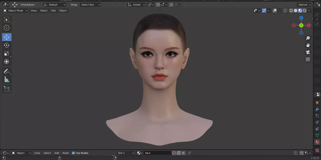 The First Descendant Head Helmets and Hairstyles 3D model_6