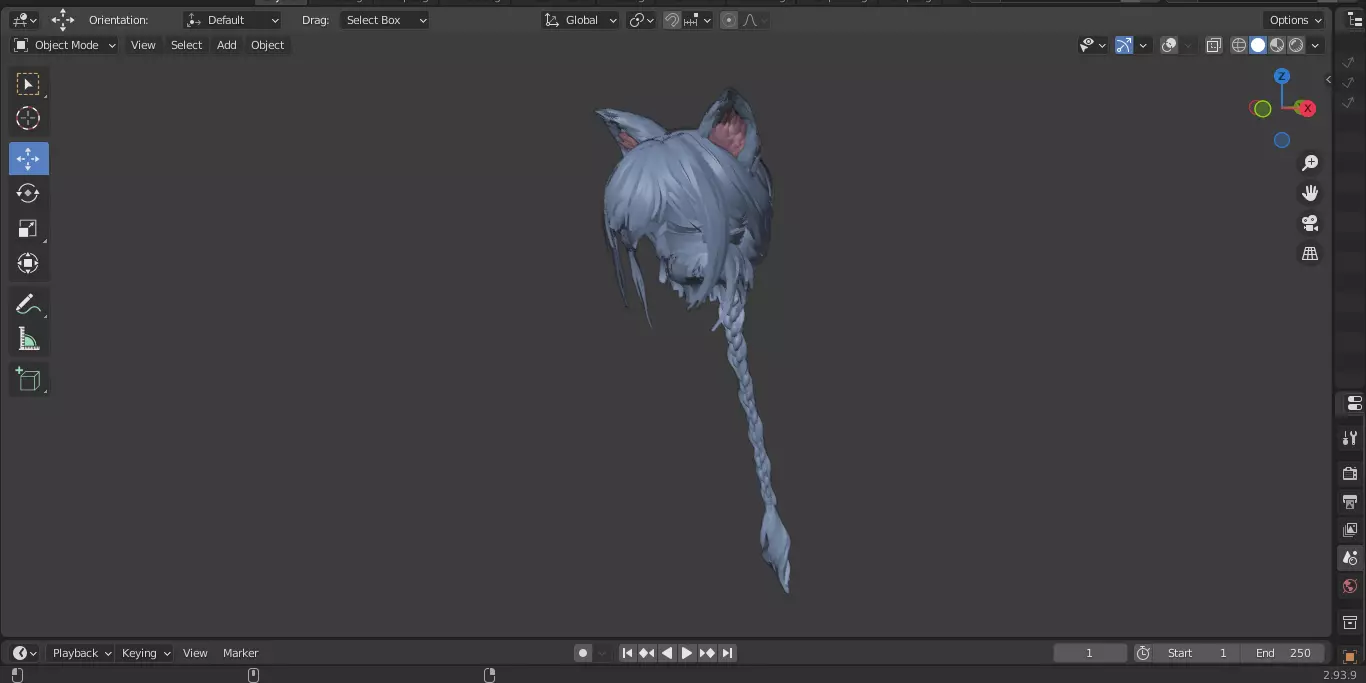 The First Descendant Head Helmets and Hairstyles 3D model_30