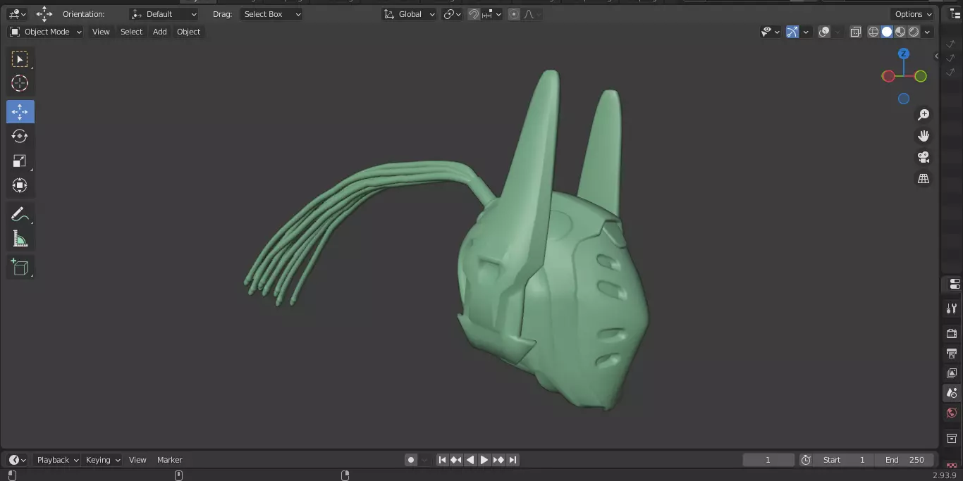 The First Descendant Head Helmets and Hairstyles 3D model_33