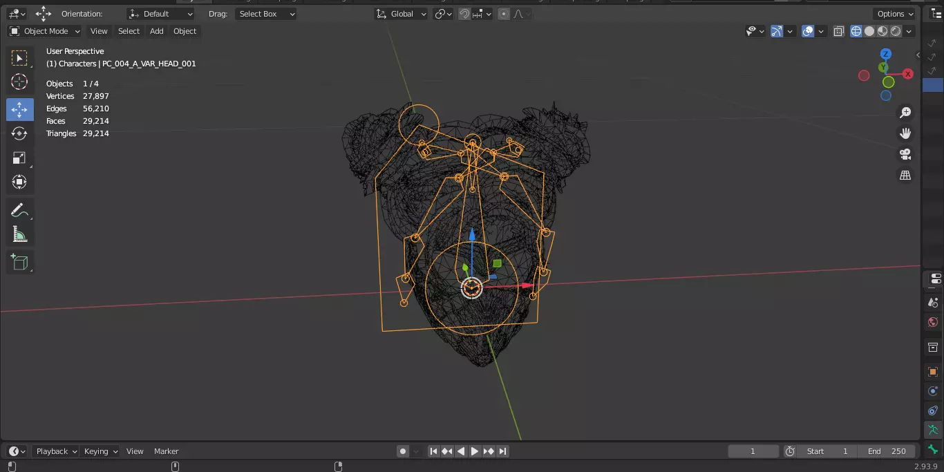 The First Descendant Head Helmets and Hairstyles 3D model_34